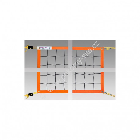 Võrkpallivõrk/rannavõrkpalli treeningvõrk Beach Sport Econom, kevlar tross