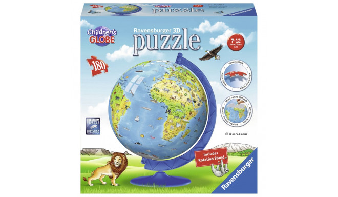 Ravensburger puslepall 180 tk Laste gloobus