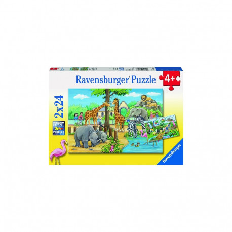 Ravensburger pusle Loomaaed 2x24tk