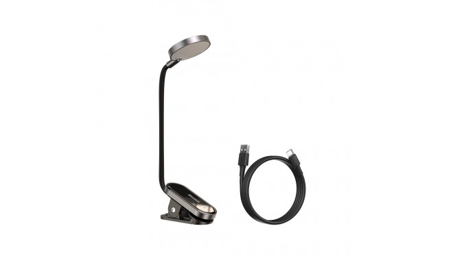 Baseus mini LED lugemislamp klambriga, 3W, 4000K, hall