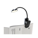 Baseus mini LED lugemislamp klambriga, 3W, 4000K, hall