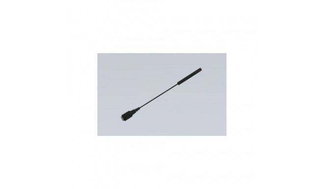 AN0435W07  UHF Titanium Long Antenna for covert radio, SMA-male 15cm 400-470MHz/1575MHz (RoHS)