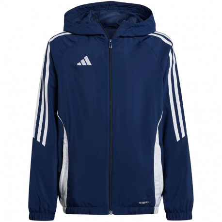 Adidas laste jope Tiro 24 IM8797 128cm, tumesinine