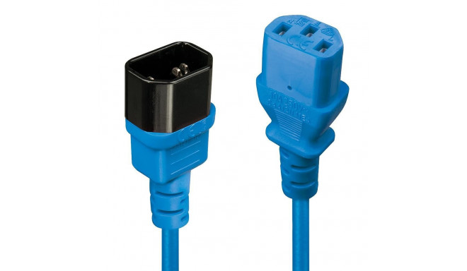 CABLE POWER IEC EXTENSION 0.5M/BLUE 30470 LINDY