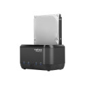 NATEC NSD-0955 Natec Docking Station KANGAROO DUAL 2.5/3.5 HDD USB 3.0 + AC adapter