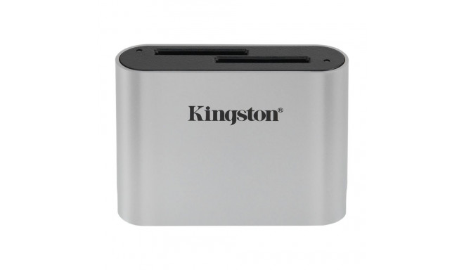 KINGSTON USB3.2 Gen1 Workflow Dual-Slot SDHC/SDXC UHS-II Card Reader