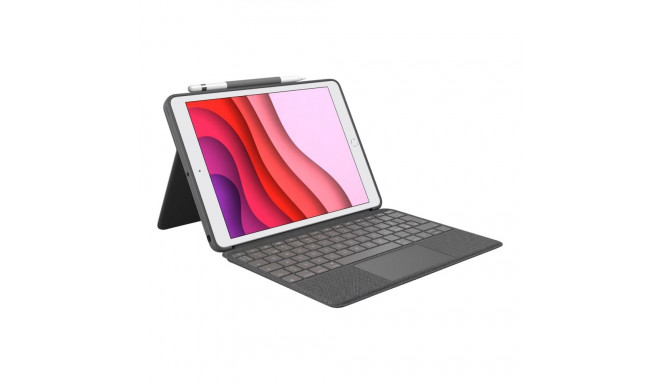 LOGITECH Combo Touch Keyboard and folio case with trackpad backlit Apple Smart connector QWERTY (PAN
