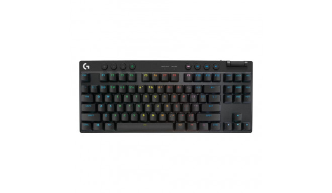 LOGITECH G PRO X TKL LIGHTSPEED mänguklaviatuur must (US) INTL 2.4GHz/BT EMEA28-935 taktiilne