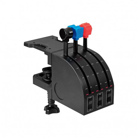 Logitech Flight Yoke System juhtkang ja gaasihoob juhtmega PC jaoks