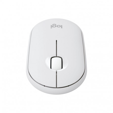 LOGITECH Pebble Mouse 2 M350s optiline 3-nupuline juhtmevaba Bluetooth 5.2 LE toonvalge hiir