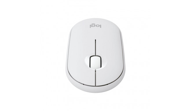 LOGITECH Pebble Mouse 2 M350s optiline 3-nupuline juhtmevaba Bluetooth 5.2 LE toonvalge hiir