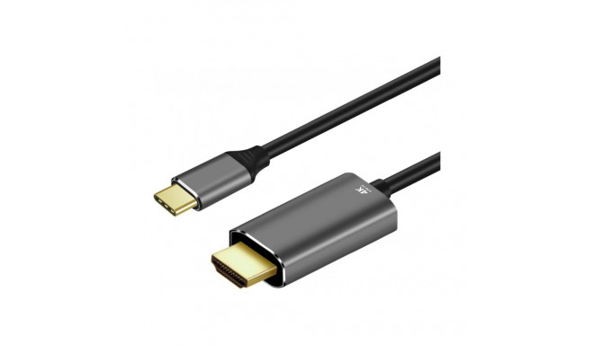 ART CABLE USB-C male - HDMI 2.0 male 4K 60Hz ALU oem 1.8m