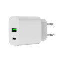 ART CHARGER PD/QC 4.0 1x USB-C 1x USB-A 3A 20W