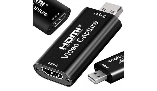 Fusion video signāla pārveidotājs HDMI uz USB melns