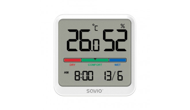 Temp./humidity sensor SAVIO CT-01/W white
