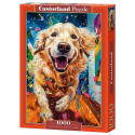 Puzzles 1000 elements Happy Dog Euphoric Spectrum