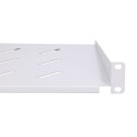 Shelf 1U for hanging cabinets grey 25 cm