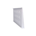 Shelf 1U for hanging cabinets grey 25 cm