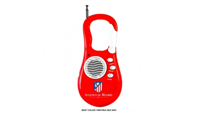 Transistor Radio Atlético Madrid Red
