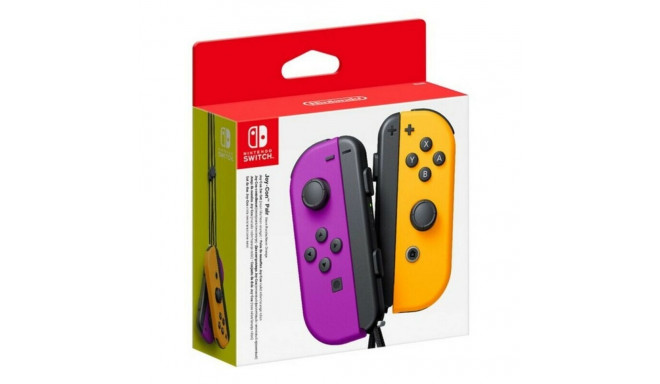 Bezvadu Spēļu Paliktnis Nintendo Joy-Con Violets Oranžs