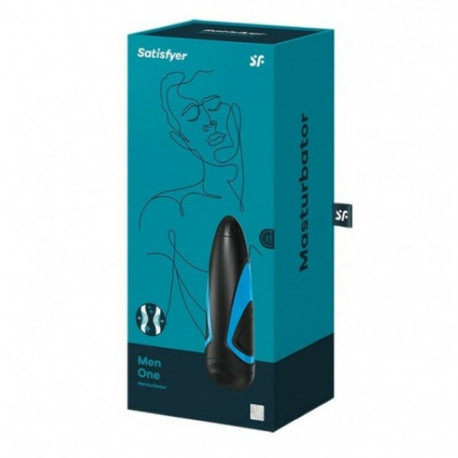 Masturbaator Satisfyer SF-EE73-636-0817 Must Silikoon 24,5 cm