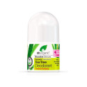 Roll-On Deodorant Dr.Organic DR00145 Tea tree 50 ml