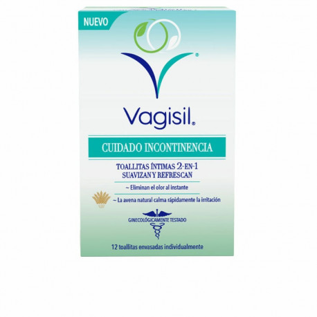Incontinence Sanitary Pad Vagisil Incontinencia 12 Units