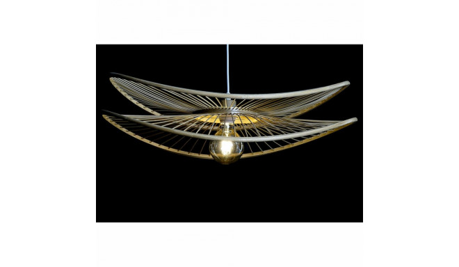 Ceiling Light DKD Home Decor Natural Bamboo 50 W 70 x 65 x 23 cm