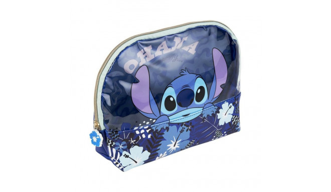 Дорожный несессер Stitch Синий Полиуретан