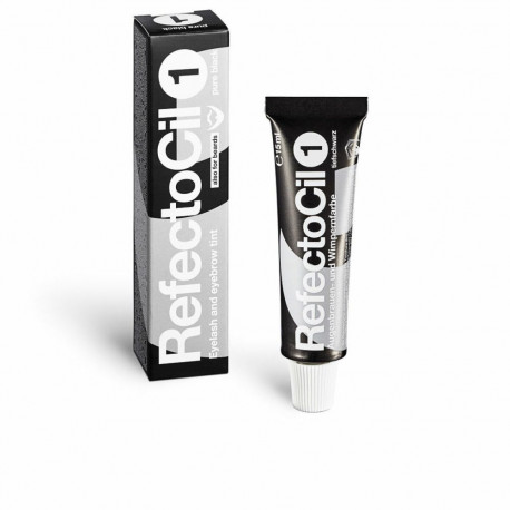 Ripsmete Värv RefectoCil Eyelash And Eyebrow Tint Nº 1 Nº 1-Pure Black 15 ml