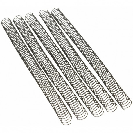 Sidumisspiraalid Fellowes 25 Ühikut Must Metall Ø 14 mm
