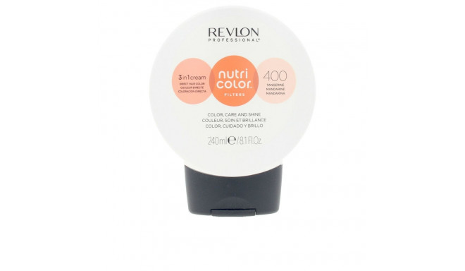 Permanent Colour Creme Revlon Nutri Color Filters Tangerine Nº 400 (240 ml)