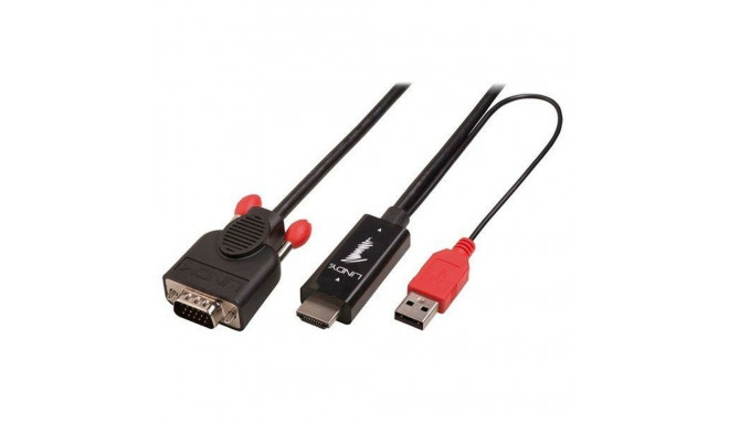 HDMI-VGA Adapter LINDY Must 2 m