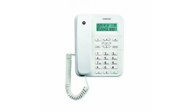 Landline Telephone Motorola CT202 White