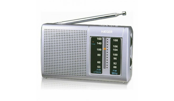 AM / FM радио Haeger PR-BIB.001A Серый