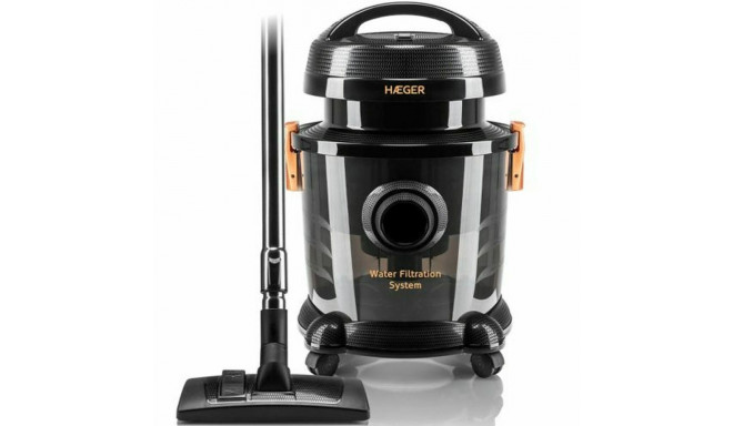 Bagged Vacuum Cleaner Haeger VC-12W.044A 1200 W 9 L Black