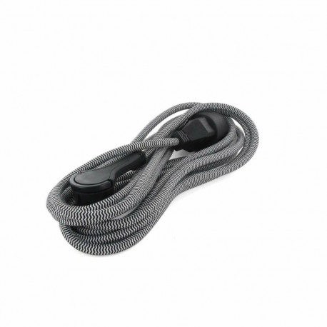 Pikendusjuhe Chacon   Valge Valge/Must