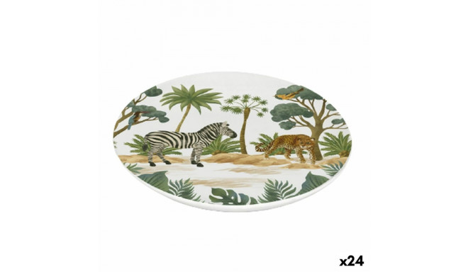 Desserttaldrik La Mediterránea Sauvage Melamiin 20 x 20 x 1,5 cm (24 Ühikut)