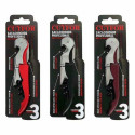 Corkscrew with foil cutter and bottle opener Cuyfor 8423607130017 12,5 x 2,5 cm (24 Units) (12,5 x 2