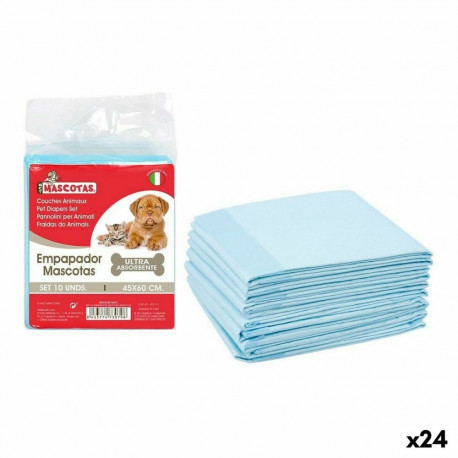 Imavad aluslinad kutsikatele MCT mascotas 45 x 60 cm (10 Tükid, osad) (24 Ühikut) (10 pcs)(45 x 60 c
