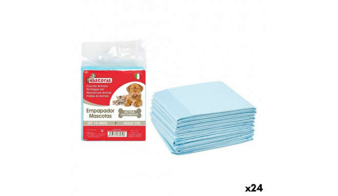Imavad aluslinad kutsikatele MCT mascotas 45 x 60 cm (10 Tükid, osad) (24 Ühikut) (10 pcs)(45 x 60 c