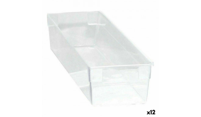Daudzfunkcionāla Kaste Modulārs Caurspīdīgs 30,5 x 8 x 5,3 cm (12 gb.)