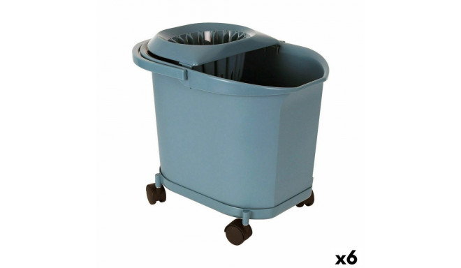 Cleaning bucket 16 L Blue (6 Units)