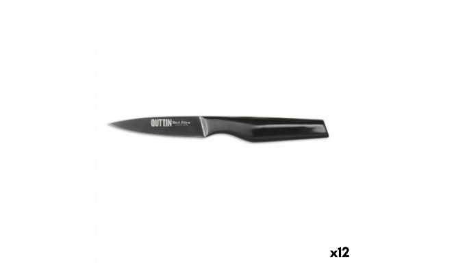 Нож для чистки Quttin Black Edition 10,5 cm 1,8 mm (12 штук)