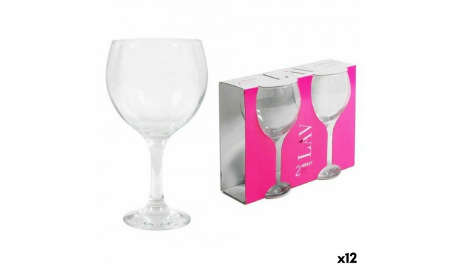 Set of cups LAV Misket 645 ml (12 Units)