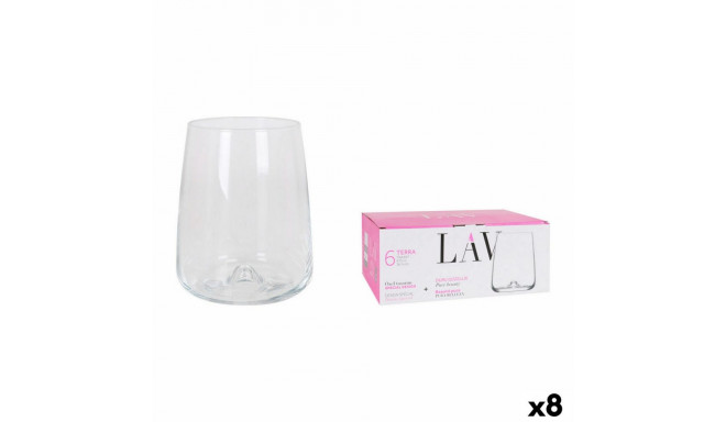Set of glasses LAV Terra 6 Pieces (8 Units) (6 pcs)