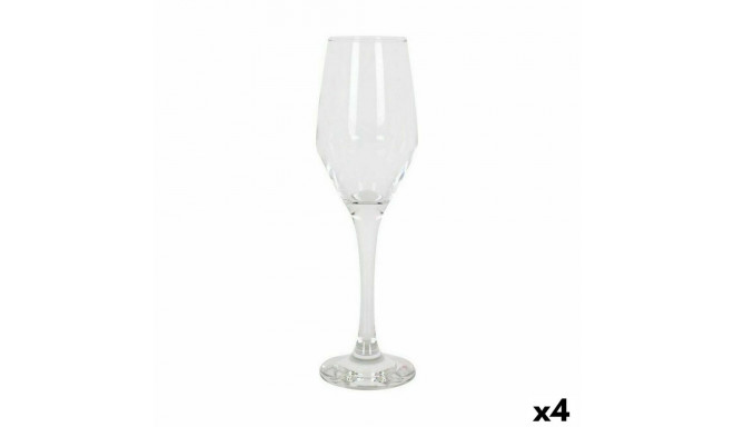 Set of cups LAV Ella Champagne 230 ml 4 Units