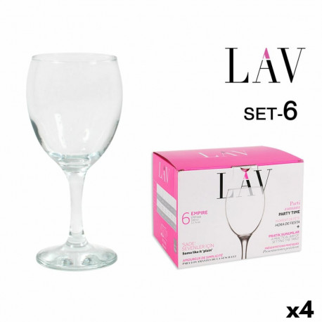 Set of cups LAV Empire 6 Pieces (4 Units)