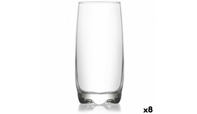 Set of glasses LAV Adora 390 ml 6 Pieces (8 Units)