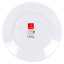 Flat Plate Bormioli Toledo Ø 25 x 2 cm (36 Units)